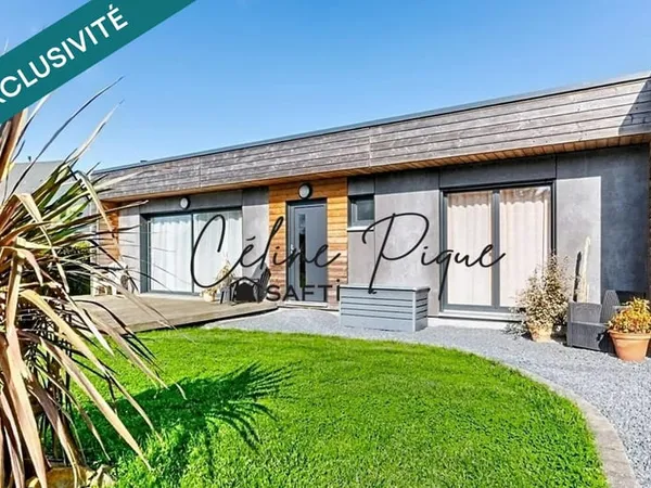 Maison de plain-pied en bois de 2021 dans bel environnement proche voie verte