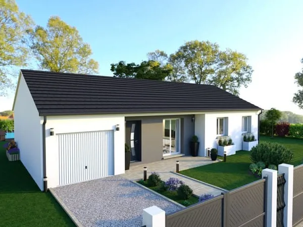Projet de construction d'une maison 90 m² avec terrain à YZEURE (03)