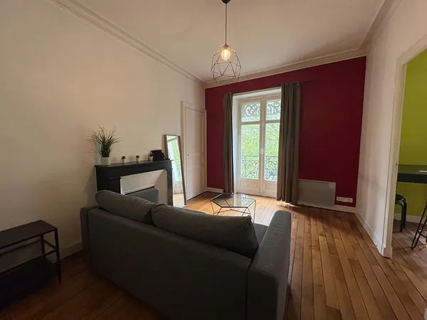 NANTES - 50 OTAGES - Appartement MEUBLÉ - 2 pièces- 28 m2