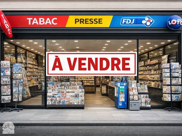 VENTE BUREAU DE TABAC FDJ PRESSE LOTO - EMPLACEMENT No