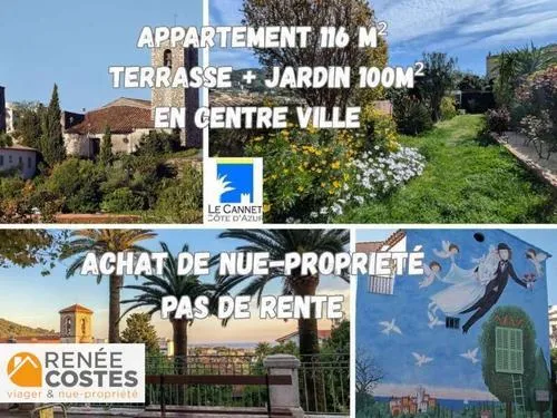 Vente en nue propriété - F75 ans - CANNES (06400)
