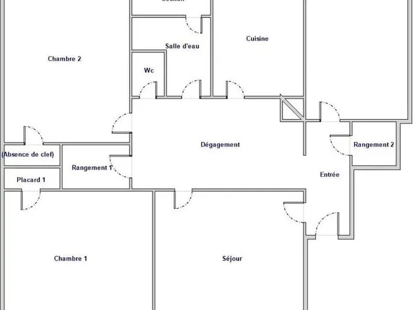 Appartement T4 à rénover Lyon 3 - vendu loué