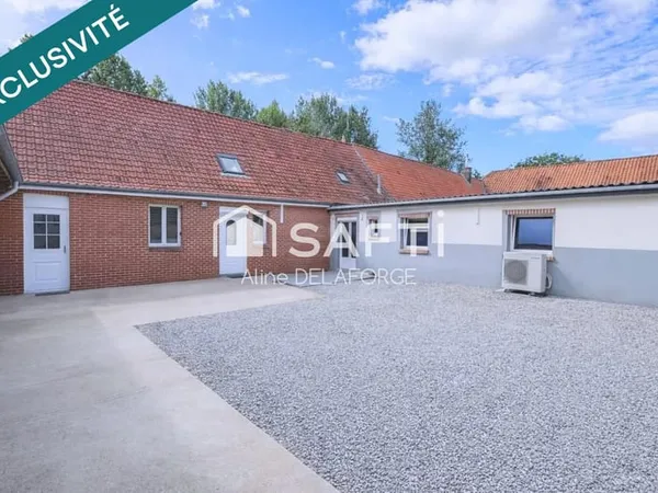 Grande maison familiale 215 m² - Cadre calme à la campagne - Bergueneuse