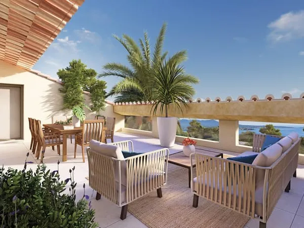 Villa sur le toit - Vue mer exceptionnelle sur le port de Sa