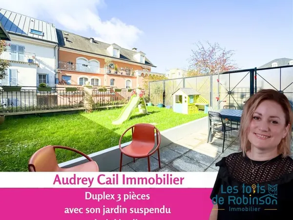 Joli duplex avec terrasse et jardin suspendu