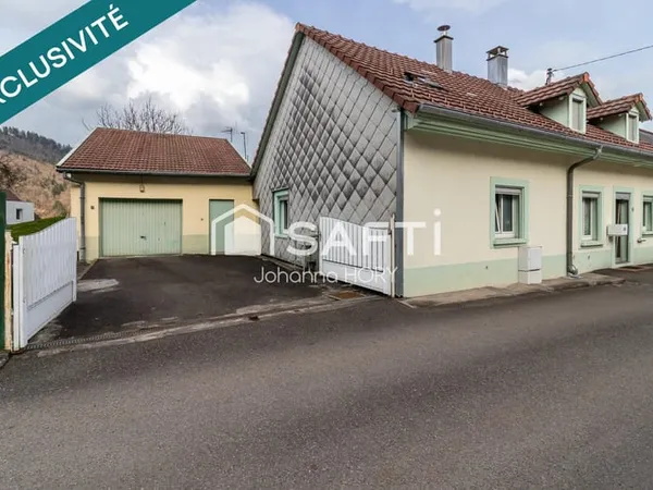 Maison à fort potentiel au calme, 95 m² sur 8 ares de terrain
