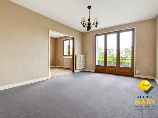 Appartement T3 74M2 - Cusset secteur Darcin - A rénover
