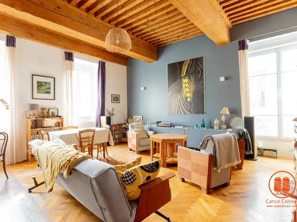 Appartement familial de caractère - T5 de 134 m² (DPE : D)