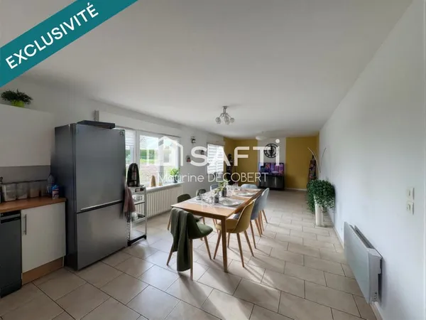 Plain pied de 3 chambres érigé sur une parcelle 2350m2