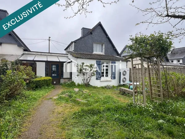 MAISON GUINGAMP, PROCHE GARE, 4 CHAMBRES, DPE C