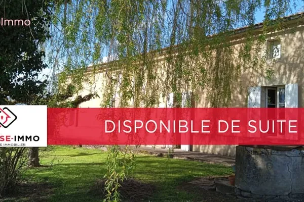 Maison en pierre avec dépendances, vignes et lac Calme & potentiel à 5 min de Sauveterre de Guyenne
