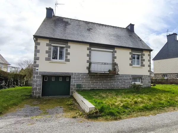 CÔTES - D'ARMOR, Laniscat, Maison individuelle, 2 chambres, garage, jardin