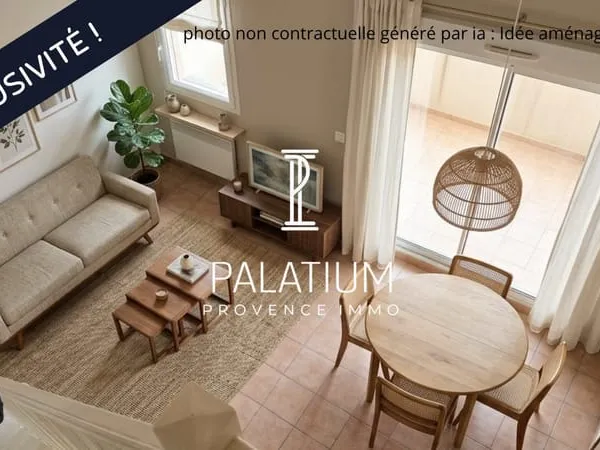 NOUVELLE EXCLUSIVITE : Magnifique T3 Duplex de 65 m2 avec 3 Terr