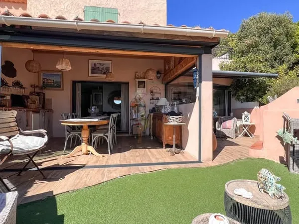 Appartement vue mer avec jardin