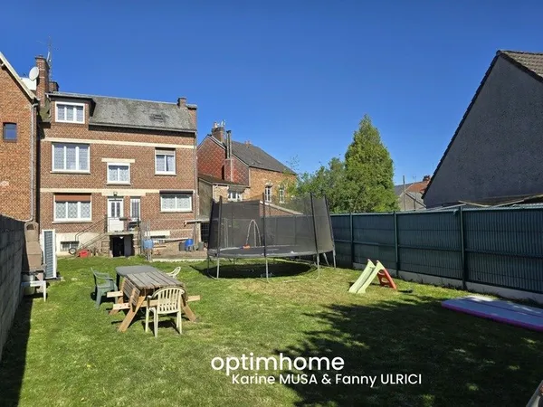 HIRSON (02) - Vente maison avec 6 chambres ️️️️️️, garage et jardin ☘️