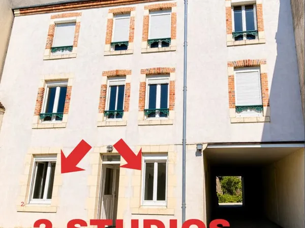 2 studios en cours de rénovation de 15m2 chacun - Quai de Prague