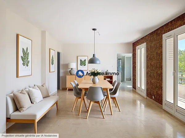 Grand appartement très bien situé à Tours Nord