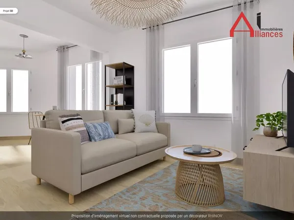 Charmant appartement 3 pièces à Cayeux-sur-Mer