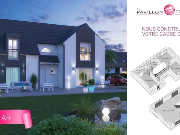 Projet de construction d'une maison 120 m² avec terrain à TOURNAN-EN-BRIE (77)