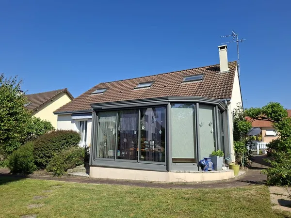A VENDRE COULAINES MAISON SUR SOUS-SOL 4 CHAMBRES + BUREAU