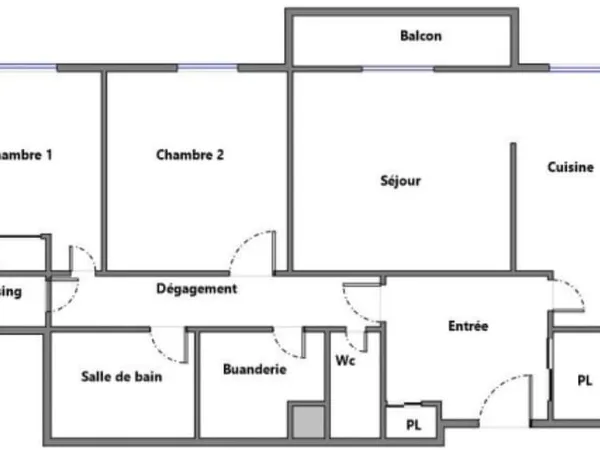 Appartement Vaires Sur Marne 3 pièces 71.50 m2