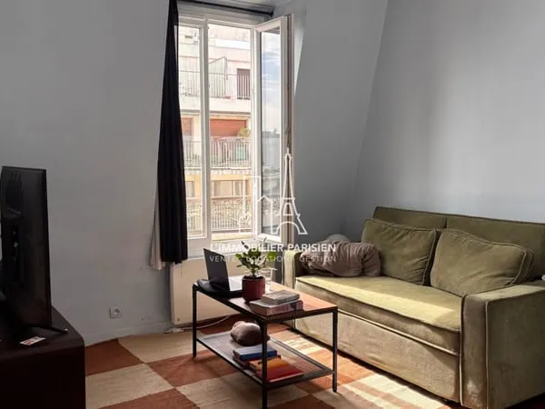 PARIS 11E - CHARONNE / STUDIO MEUBLE AVEC CHAMBRE EN MEZZANI