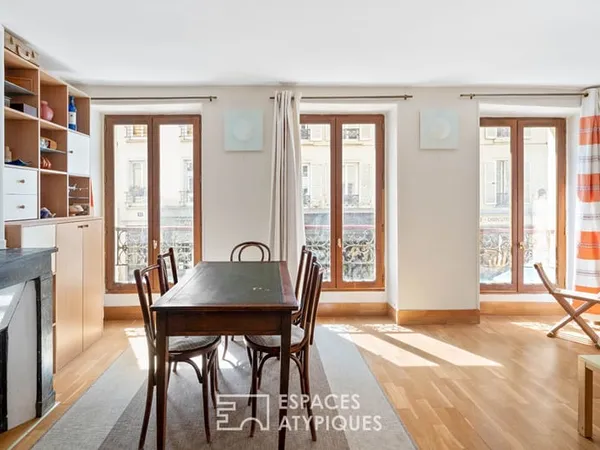 Appartement traversant à s'approprier aux Batignolles