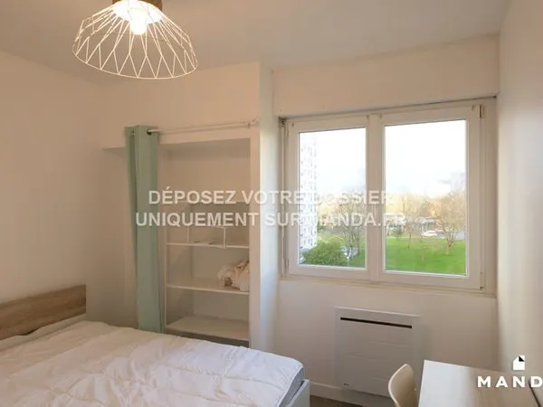 Chambre en colocation avec douche privative - Brest