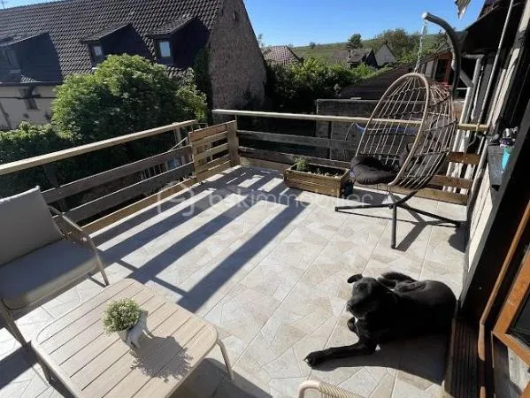 Coup de coeur : authentique maison alsacienne avec gîte, terrasse et jardin