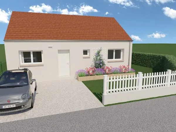 Maison plain-pied 60m2