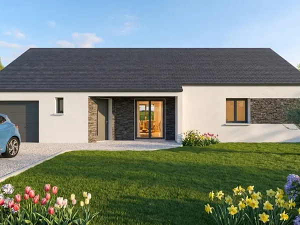 Maison neuve à Rebréchien