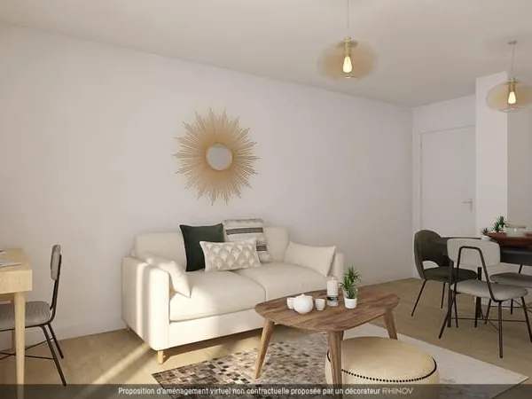 Appartement Location Athis-Mons 1p 34m² 592€