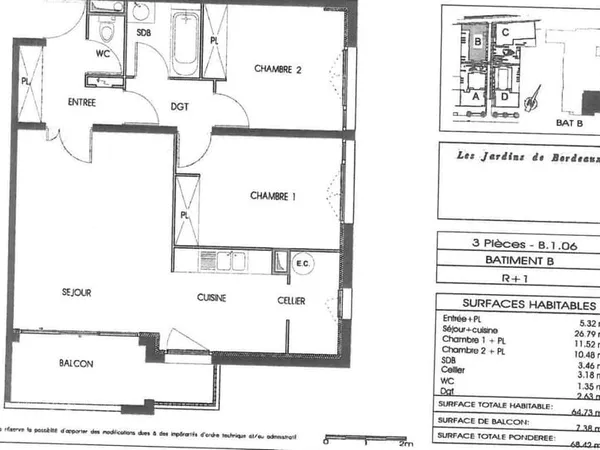 APPARTEMENT T3 - 220 AVENUE THIERS