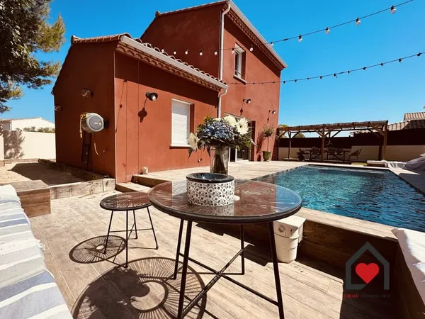 Bouzigues Villa T3 bis moderne méditerranéenne