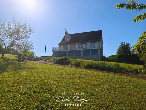 Maison 2 chambres + 1 bureau avec grand balcon et vue imprenable - Entre Cloyes et Châteaudun