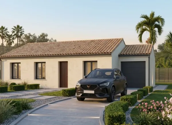 Vente maison neuve contemporaine 100 m² sur t...