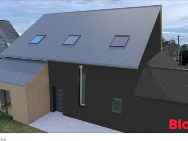 A vendre chez BLOT IMMOBILIER DINARD- Maison T5 à achever - SAINT LUNAIRE 15 min St Enogat