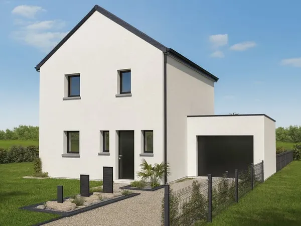 Projet de construction d'une maison 95 m² avec terrain à MELGVEN (29)