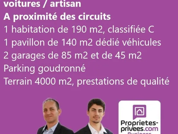 MAGNY COURS - PROPRIETE A 30 KM DU CIRCUIT AUTOMOBILE