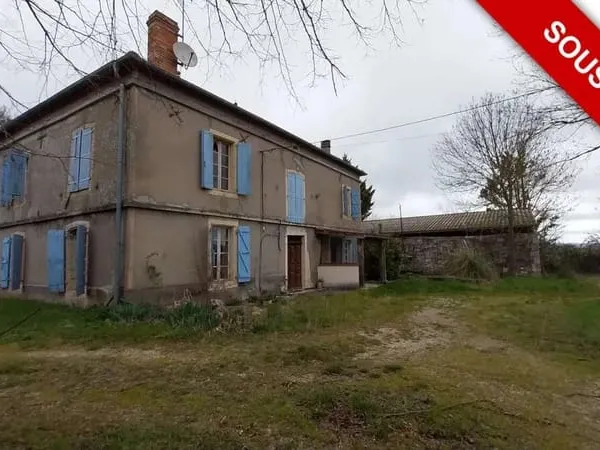 Propriete agricole .maison.granges et dependances