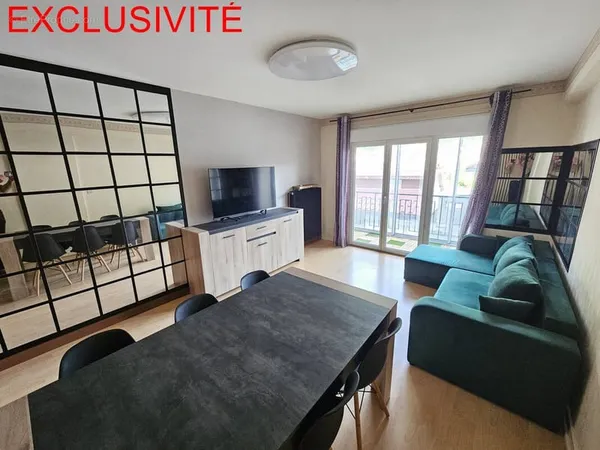 Saint-Claude : Appartement F3 de 65 m2 rénové avec garage