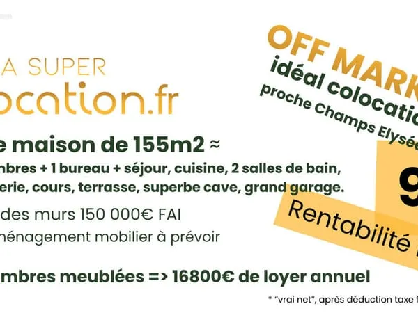 Belle maison de 155m2