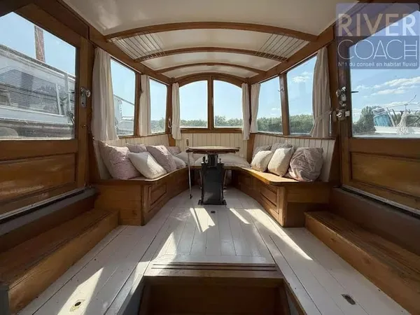 Péniche 1 pièce 20 m²