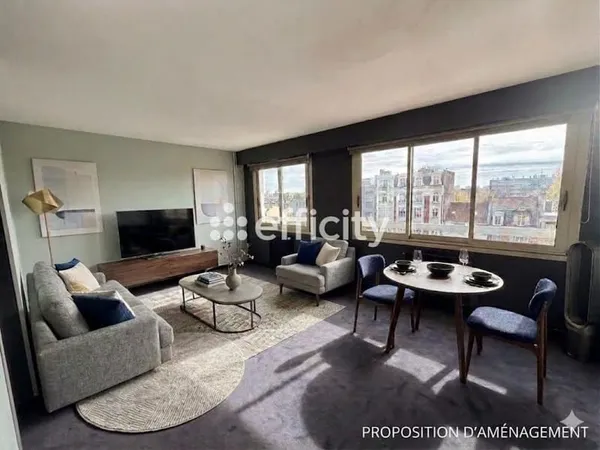 Appartement 2 pièces 57 m²