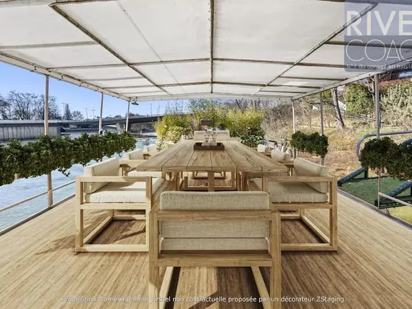 Péniche 5 pièces 170 m²
