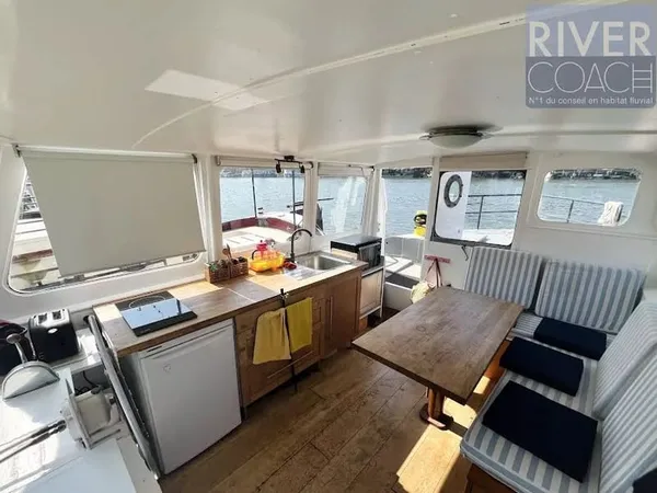 Péniche 3 pièces 40 m²