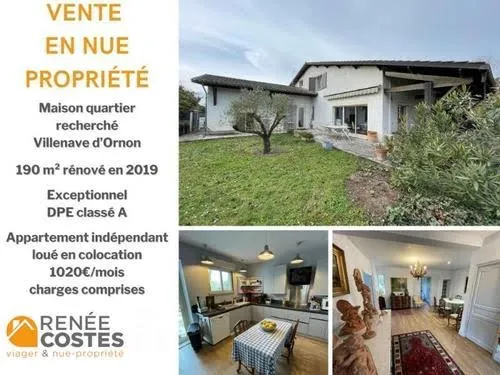 Viager 6 pièces 190 m²