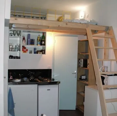 Studio 1 pièce 18 m²