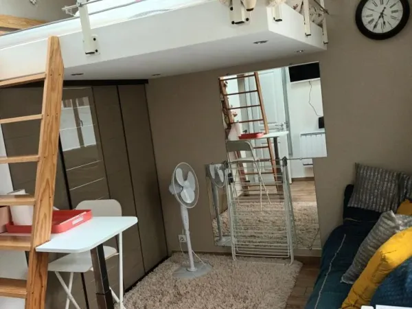 Chambre 1 pièce 11 m²