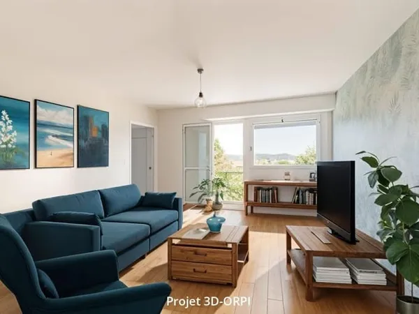 Appartement 4 pièces 75 m²